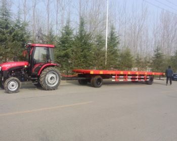 不能隨意拉拽農用拖車